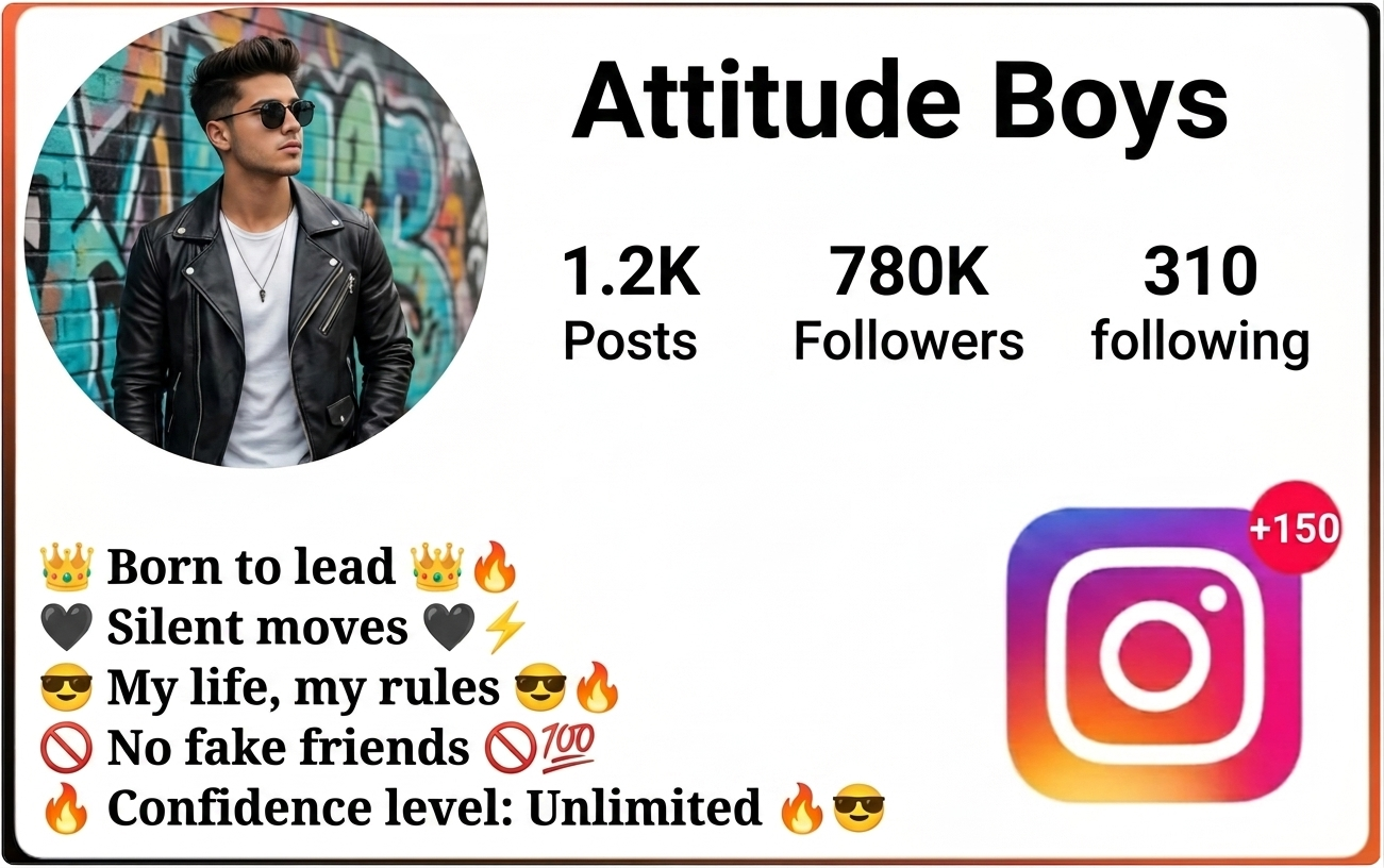 Instagram Bio For Boys 