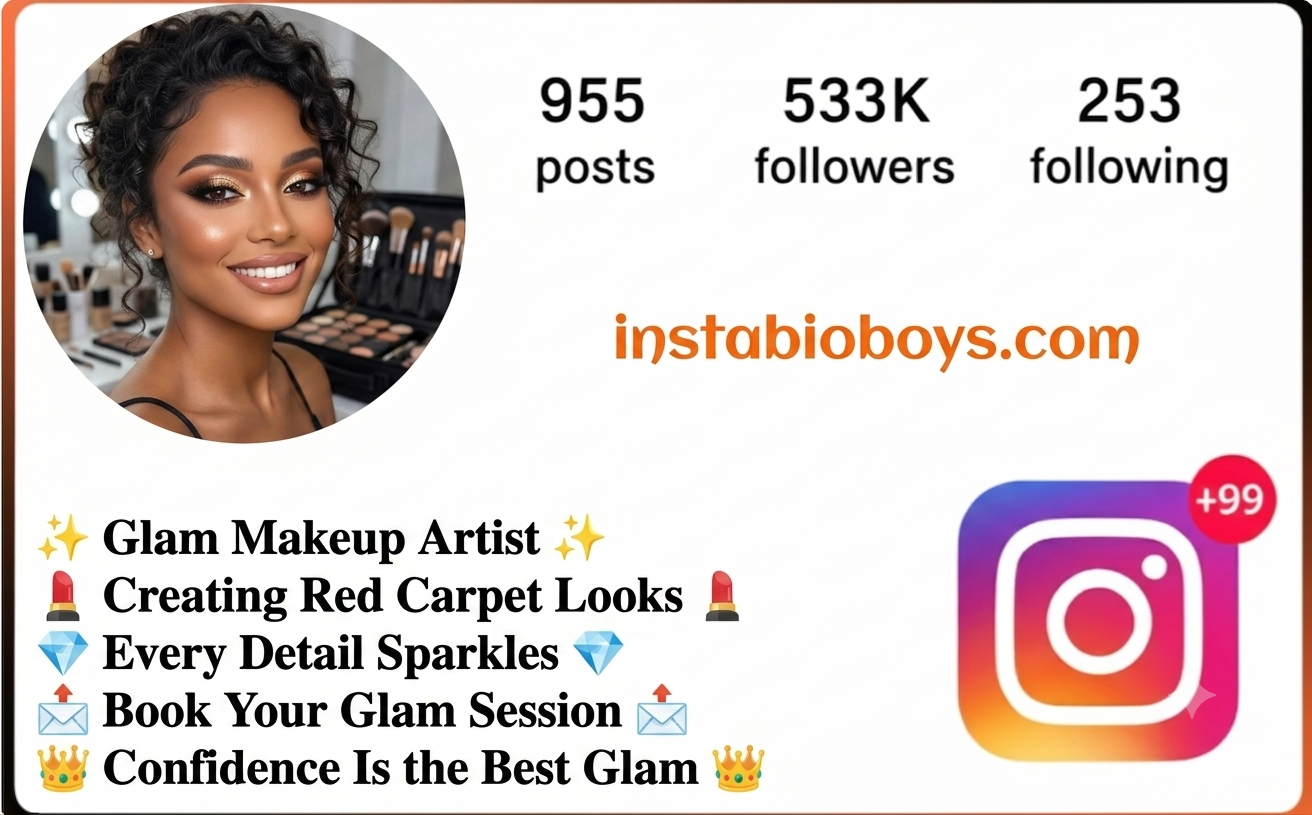 Makeup Artist Bio for Instagram