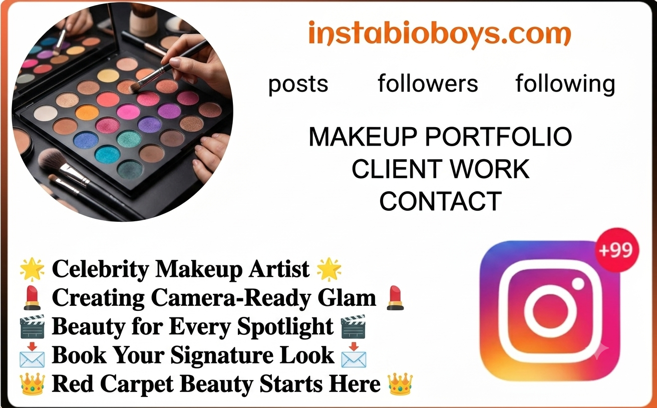 Makeup Artist Bio for Instagram