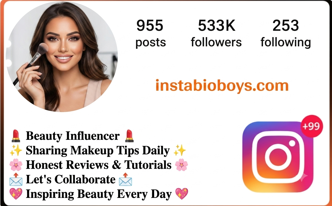 Makeup Artist Bio for Instagram