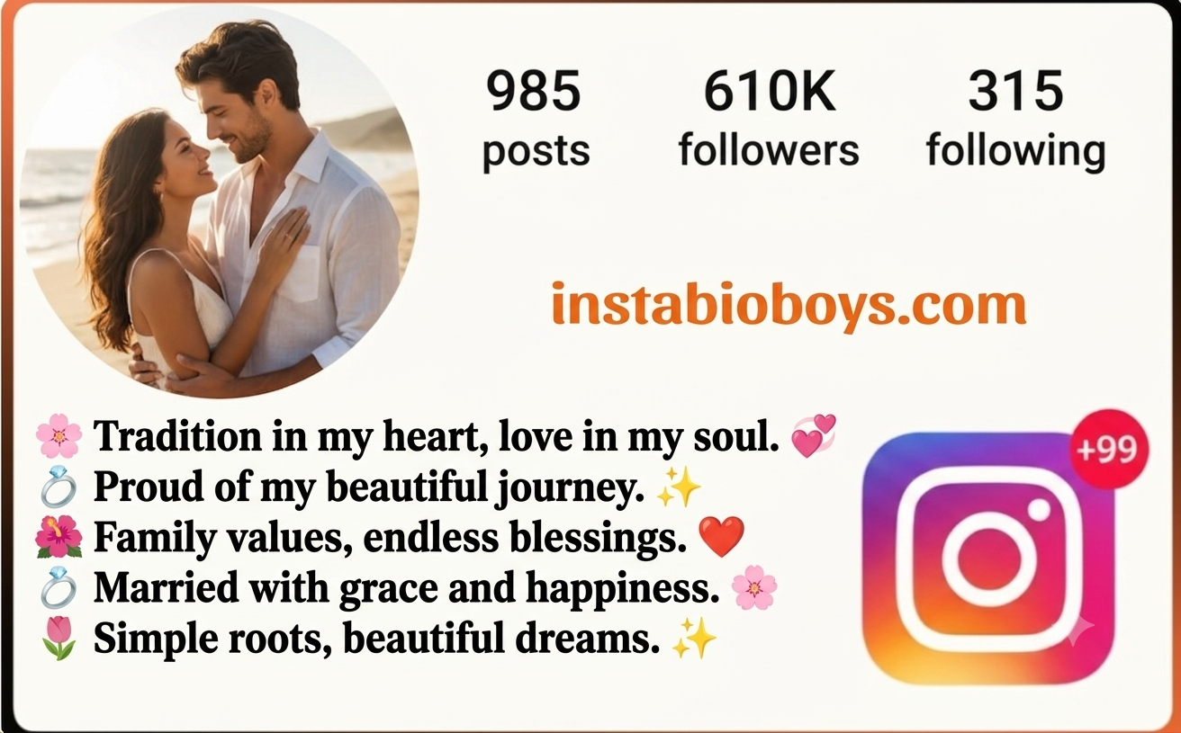 instagram bio for married girl
