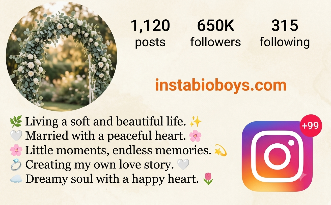 instagram bio for married girl