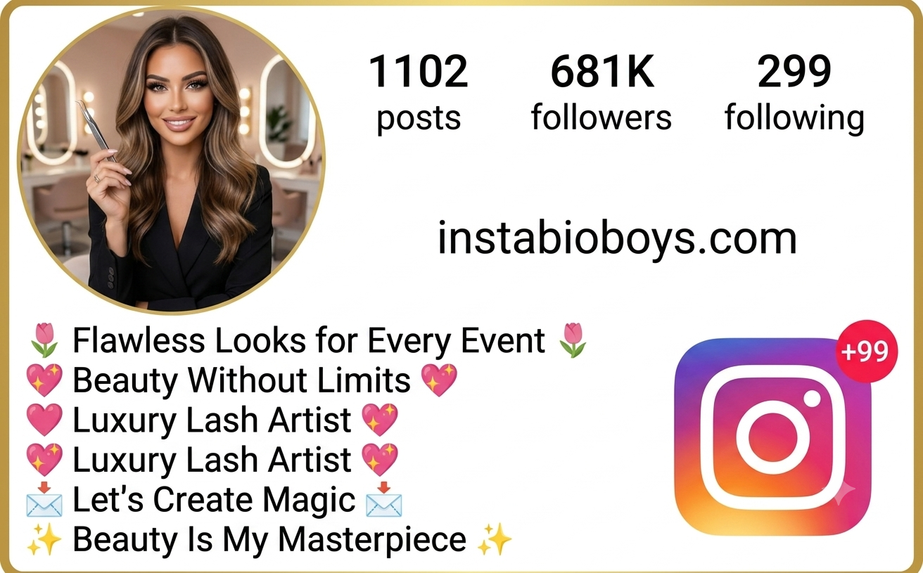 Makeup Artist Bio for Instagram